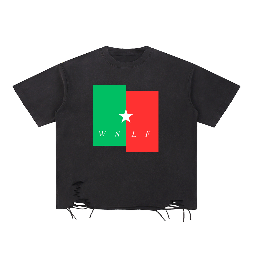 RICHKLTR | W.S.L.F Distressed Tee